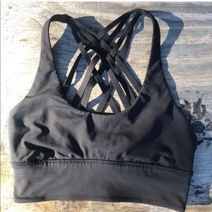 New Black Lululemon Bra